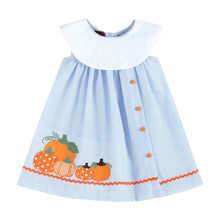  Seersucker Pumpkin Yoke Dress - Magnolia BabyDress