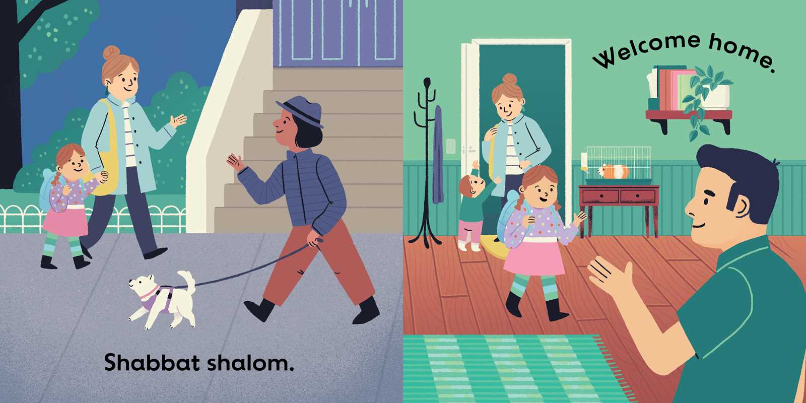 Shabbat Shalom, Welcome Home by Leah Weber - Magnolia BabyBook
