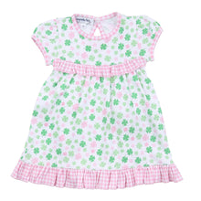  Shamrock Cutie Pink Printed Ruffle Short Sleeve Toddler Dress - Magnolia BabyDress