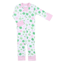  Shamrock Cutie Pink Zipper Pajamas - Magnolia BabyZipper Pajamas