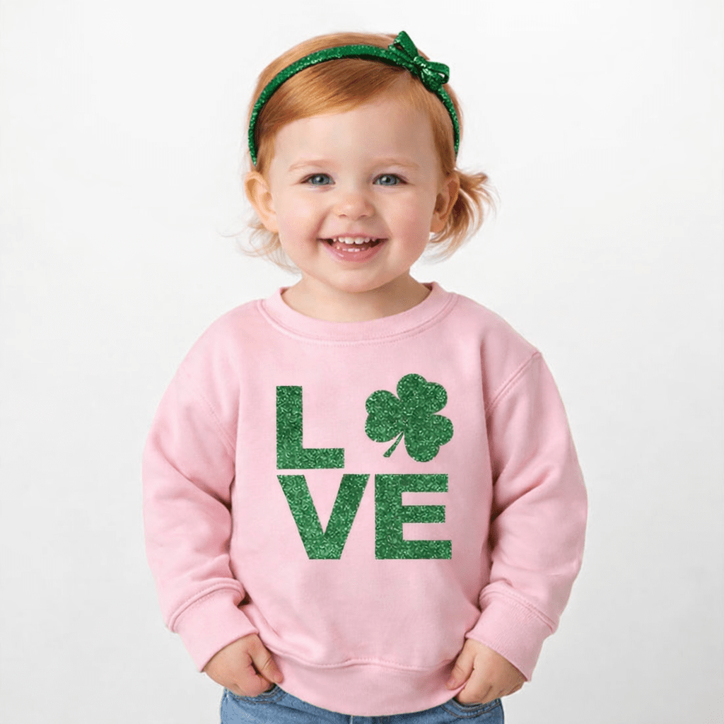 Shamrock Love Sweatshirt - Magnolia BabySweatshirt