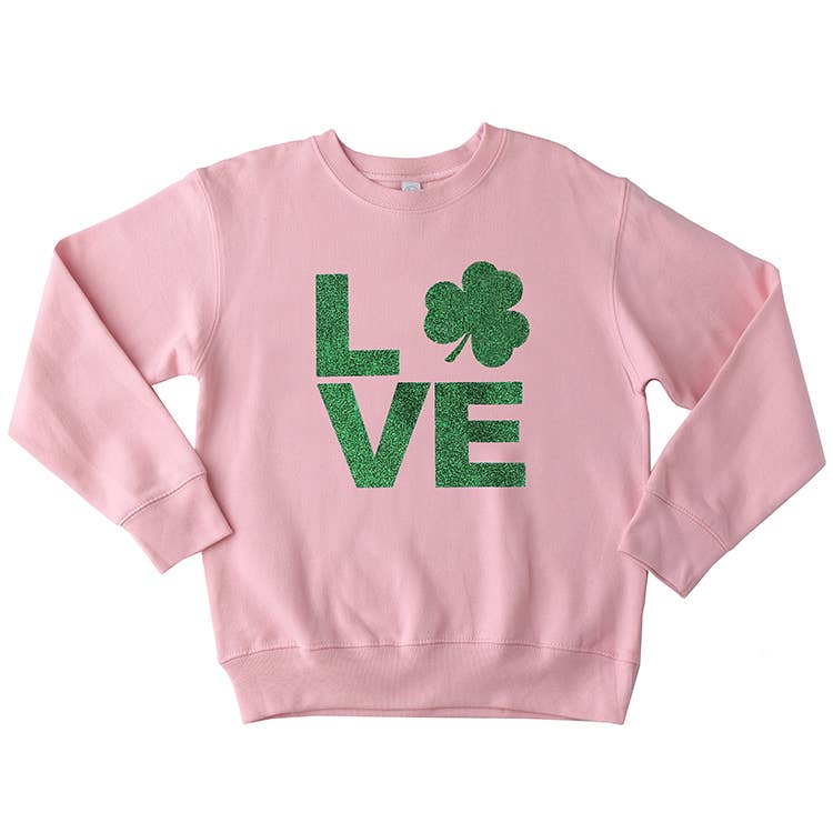 Shamrock Love Sweatshirt - Magnolia BabySweatshirt