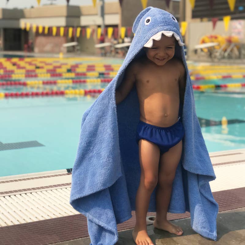 Shark Hooded Towel - Magnolia BabyHooded Towel