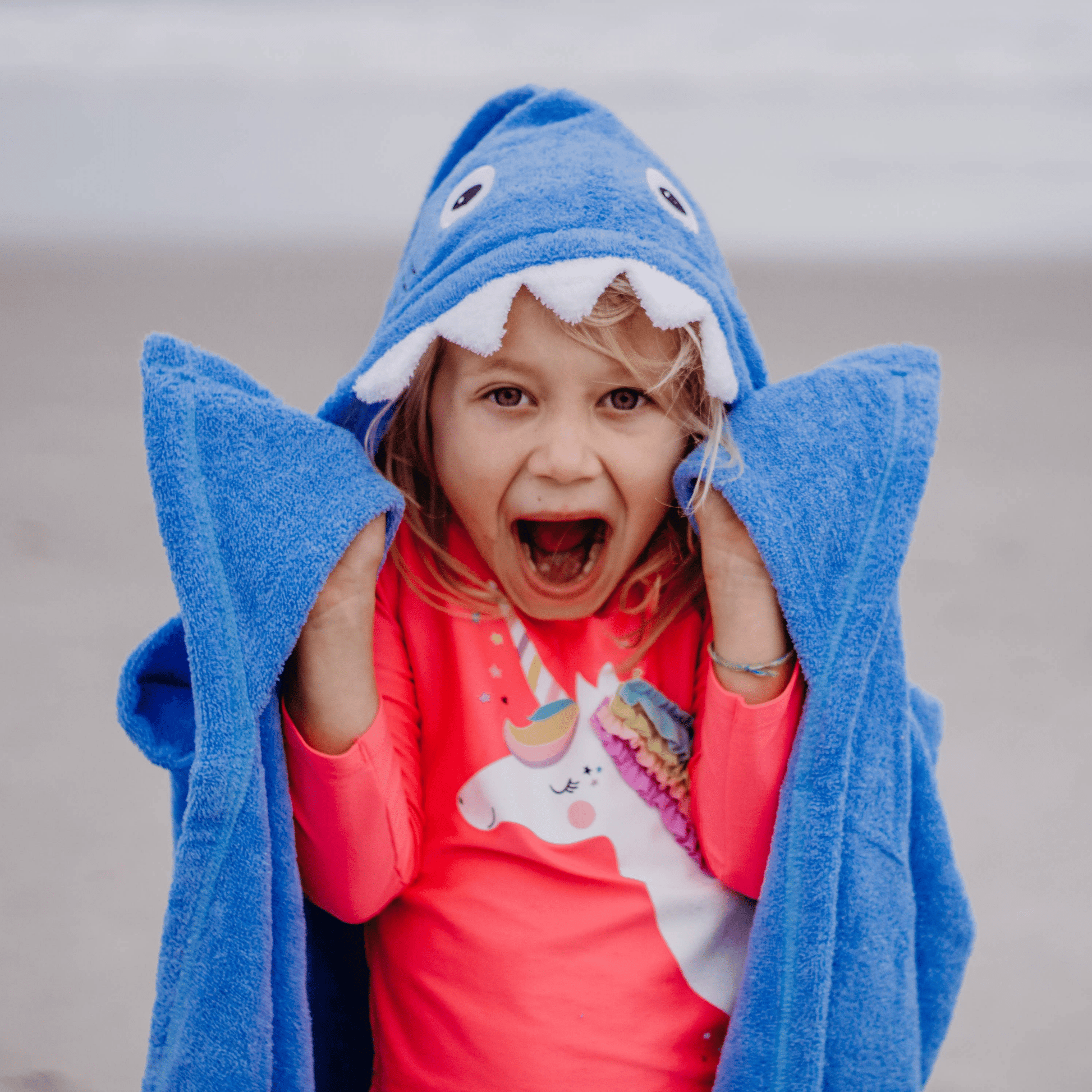 Shark Hooded Towel - Magnolia BabyHooded Towel
