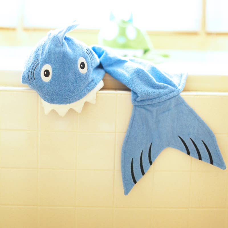 Shark Hooded Towel - Magnolia BabyHooded Towel