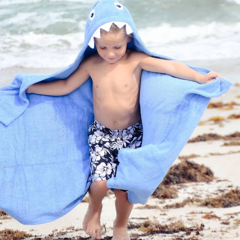 Shark Hooded Towel - Magnolia BabyHooded Towel