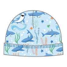  Shark! Print Hat - Magnolia BabyHat