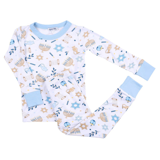 Shine Bright Big Kid Long Pajamas - Magnolia BabyLong Pajamas