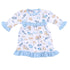 Shine Bright Ruffle Long Sleeve Dress - Magnolia BabyDress
