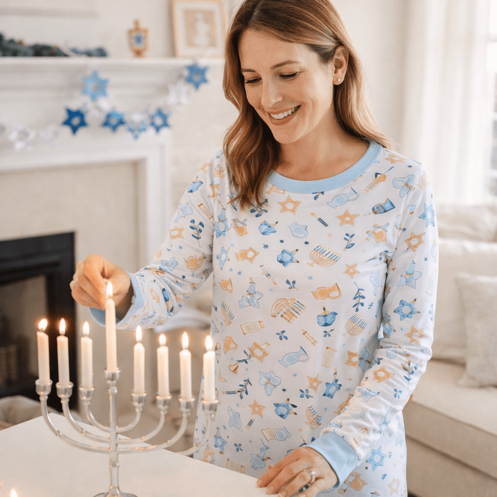 Shine Bright Women's Long Sleeve Nightshirt - Magnolia BabyNight Shirt