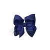 Signature Bow on Alligator Clip - Navy Blue - Magnolia BabyBow