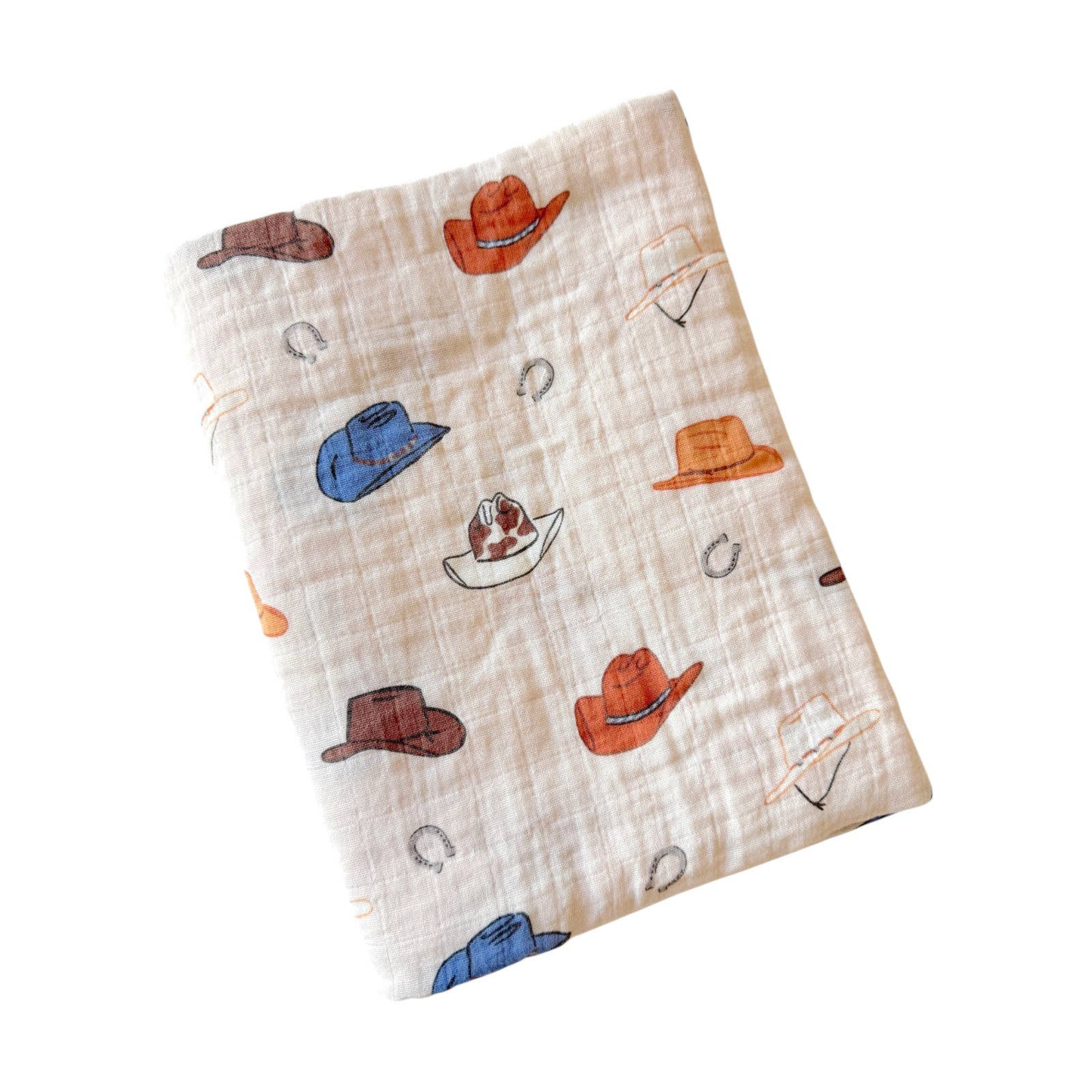 Western Muslin Swaddle Blanket