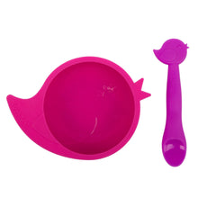  Silibowl Silicone Bowl & Spoon Set - Birdie - Magnolia BabyDinnerware