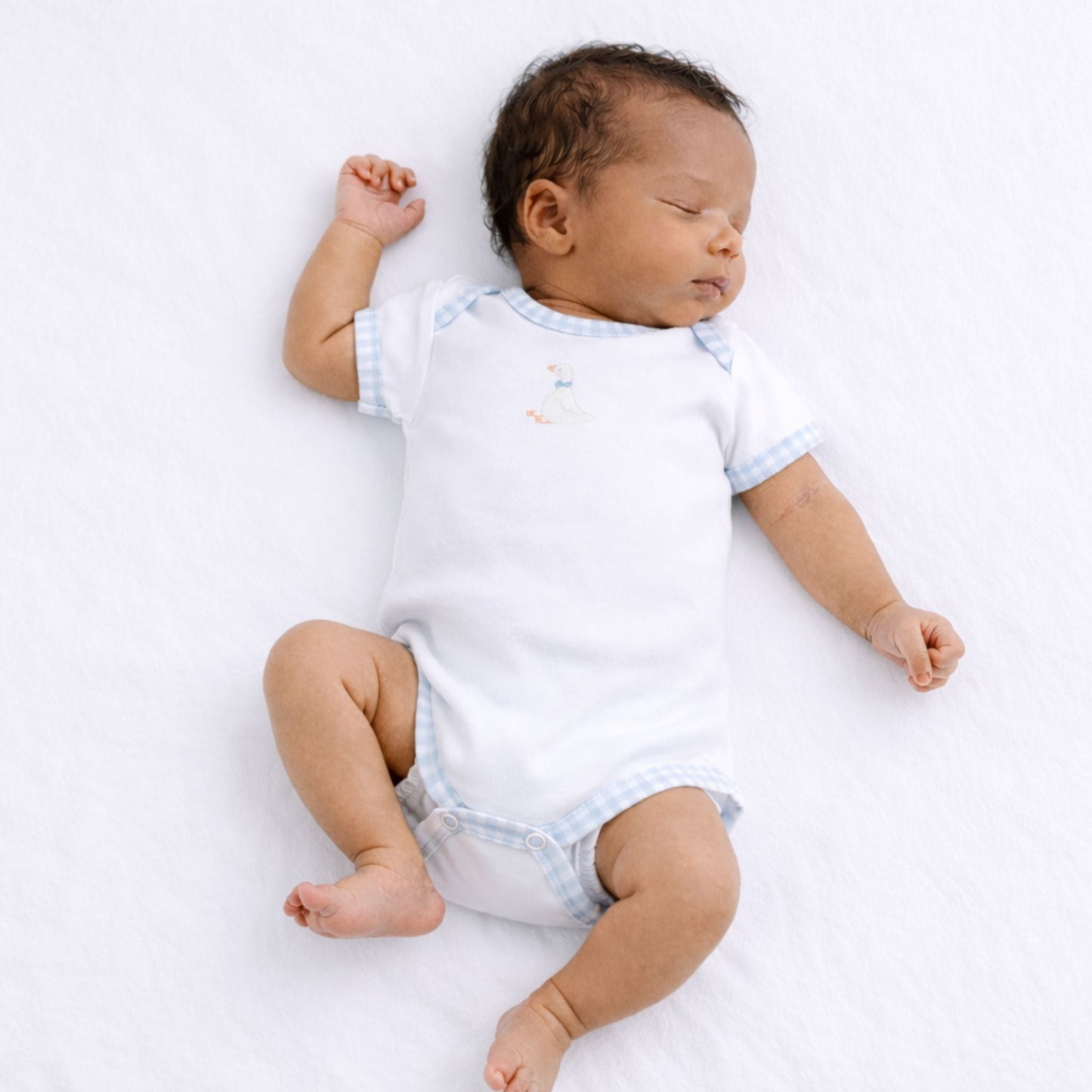 Silly Goose Bodysuit - Light Blue - Magnolia BabyBodysuit