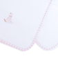 Silly Goose Burp Cloth - Pink - Magnolia BabyBurp Cloth