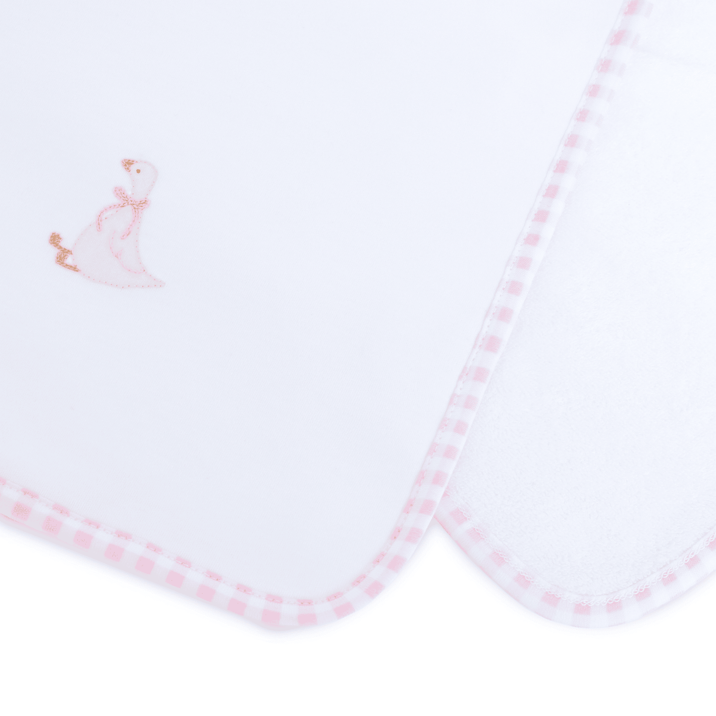 Silly Goose Burp Cloth - Pink - Magnolia BabyBurp Cloth