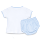 Silly Goose Diaper Cover Set - Light Blue - Magnolia BabyDiaper Cover