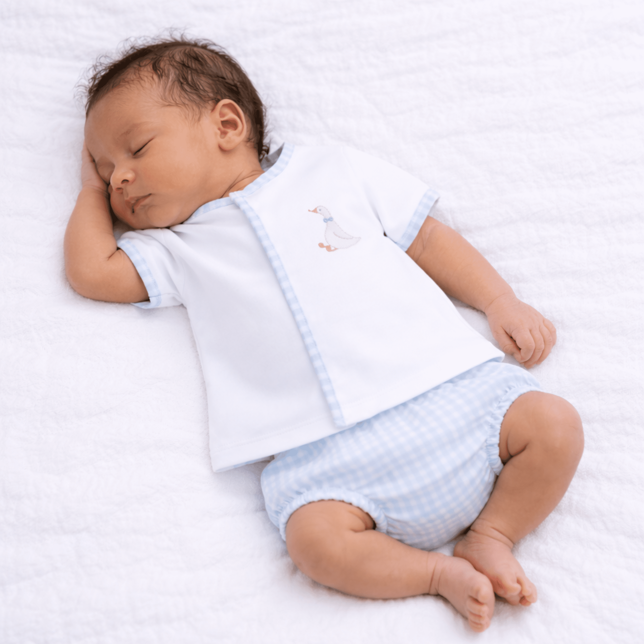 Silly Goose Diaper Cover Set - Light Blue - Magnolia BabyDiaper Cover