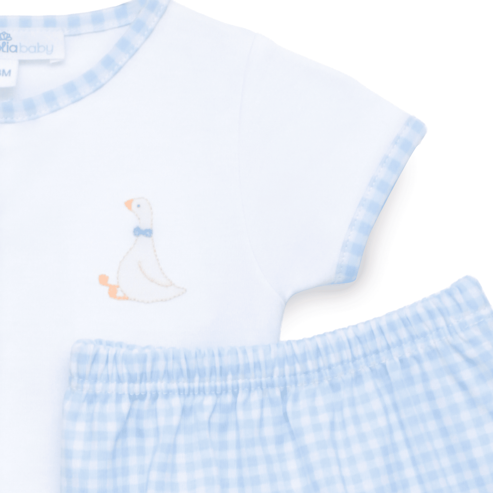 Silly Goose Diaper Cover Set - Light Blue - Magnolia BabyDiaper Cover