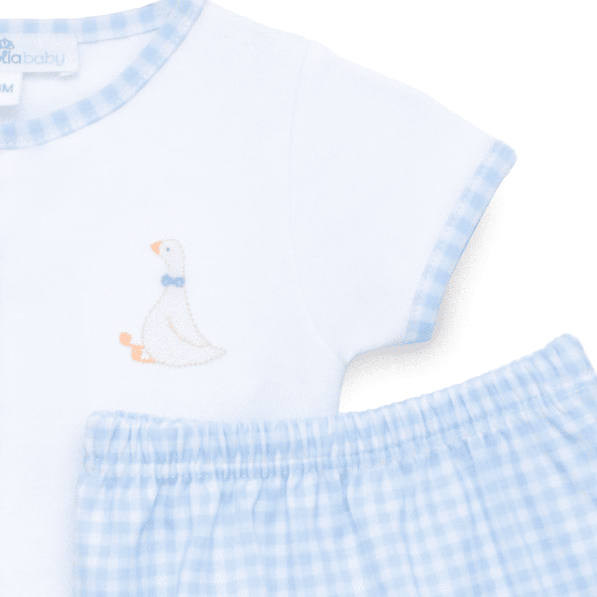 Silly Goose Diaper Cover Set - Light Blue - Magnolia BabyDiaper Cover