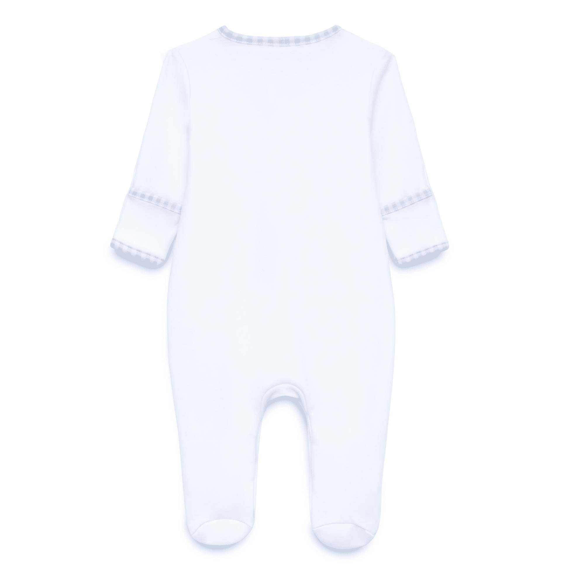 Silly Goose Footie - Light Blue - Magnolia BabyFootie