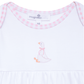 Silly Goose Gathered Gown - Pink - Magnolia BabyGown