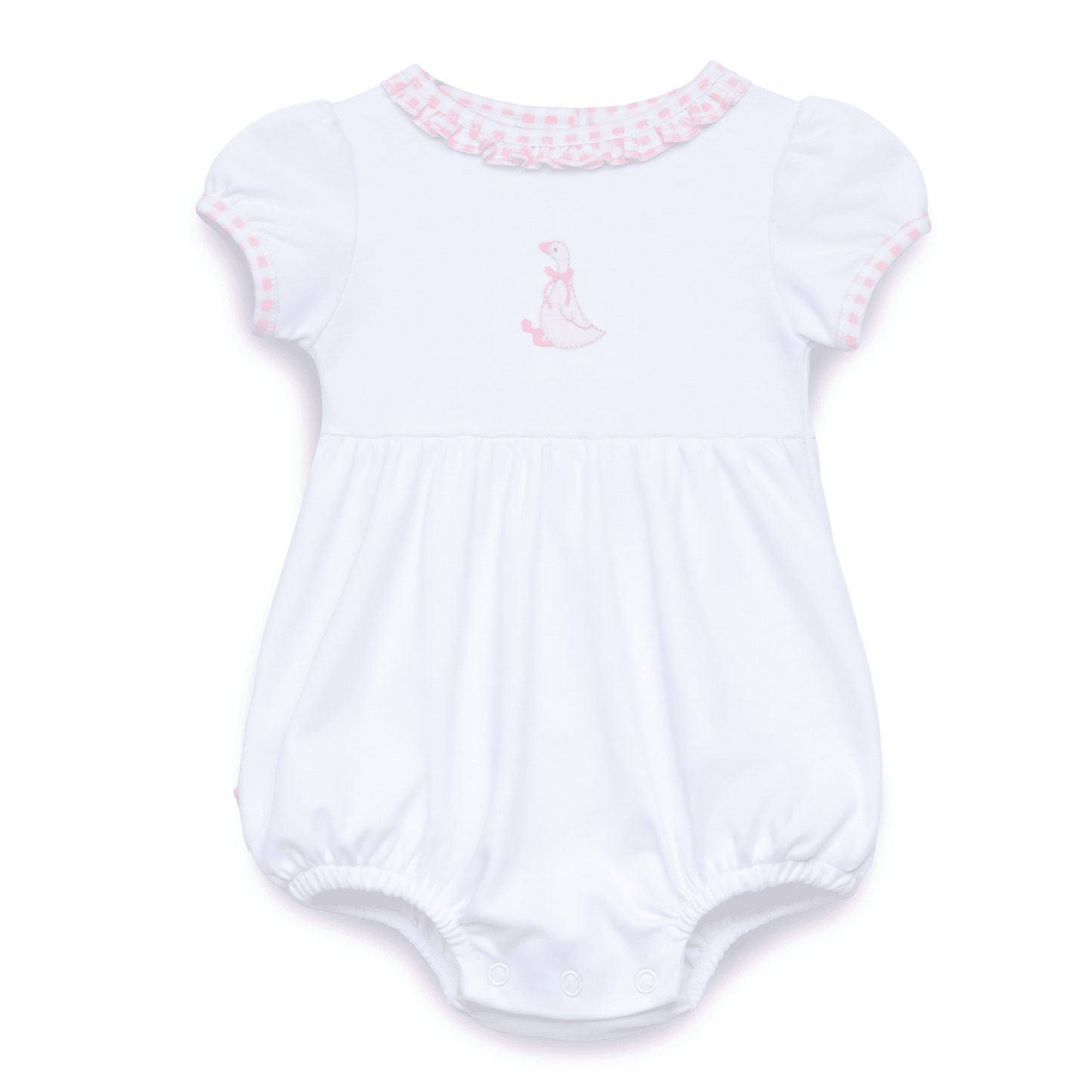 Silly Goose Ruffle Bubble - Pink - Magnolia BabyBubble