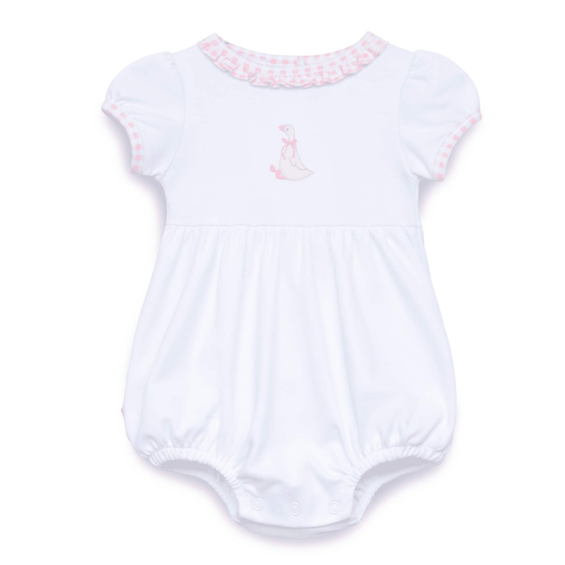 Silly Goose Ruffle Bubble - Pink - Magnolia BabyBubble