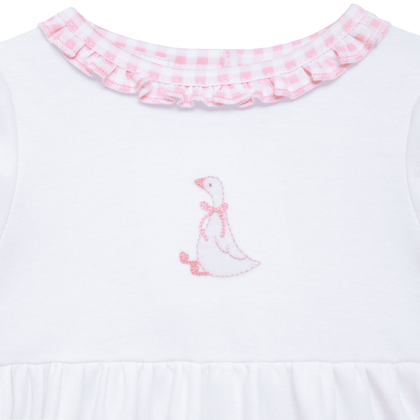 Silly Goose Ruffle Bubble - Pink - Magnolia BabyBubble