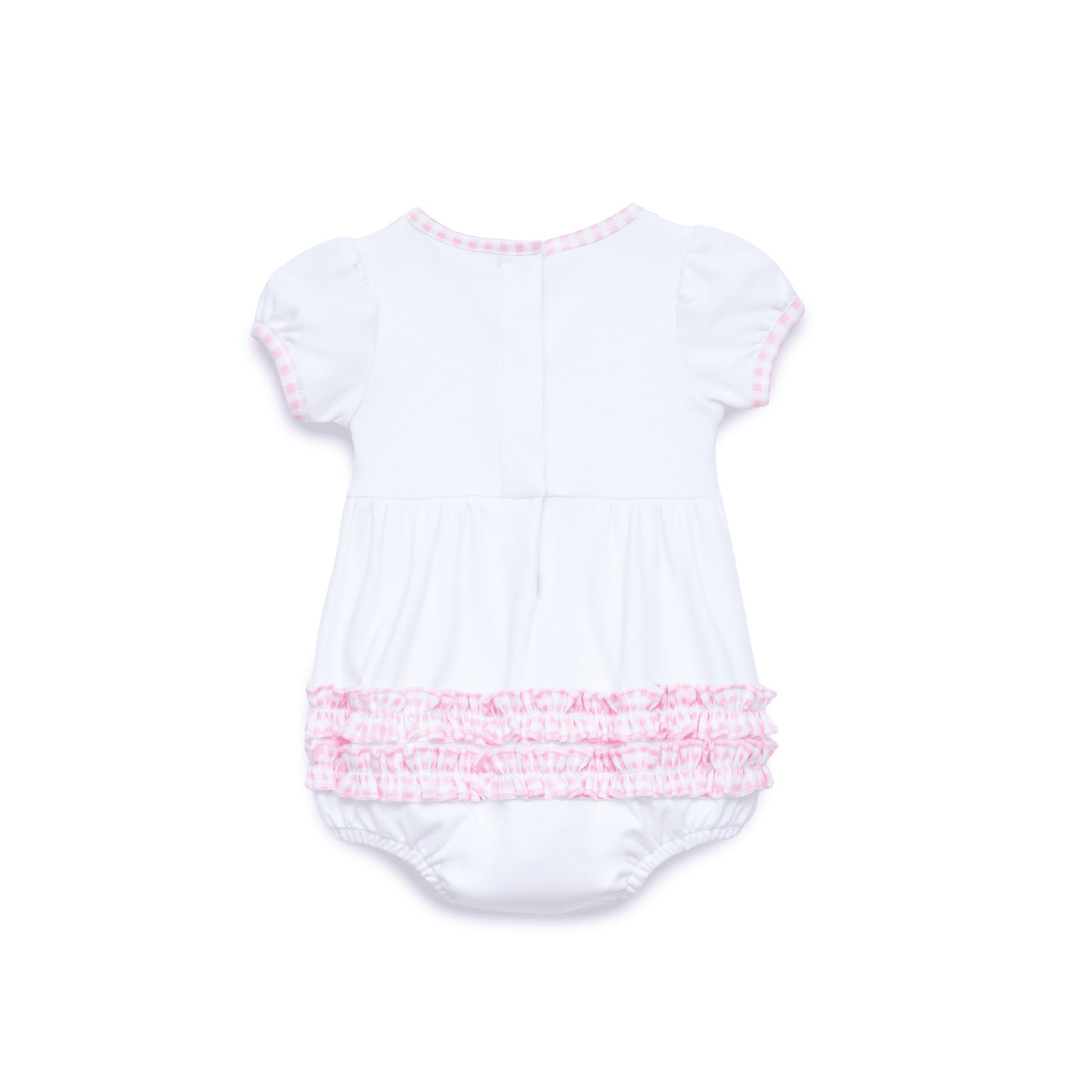 Silly Goose Ruffle Bubble - Pink - Magnolia BabyBubble