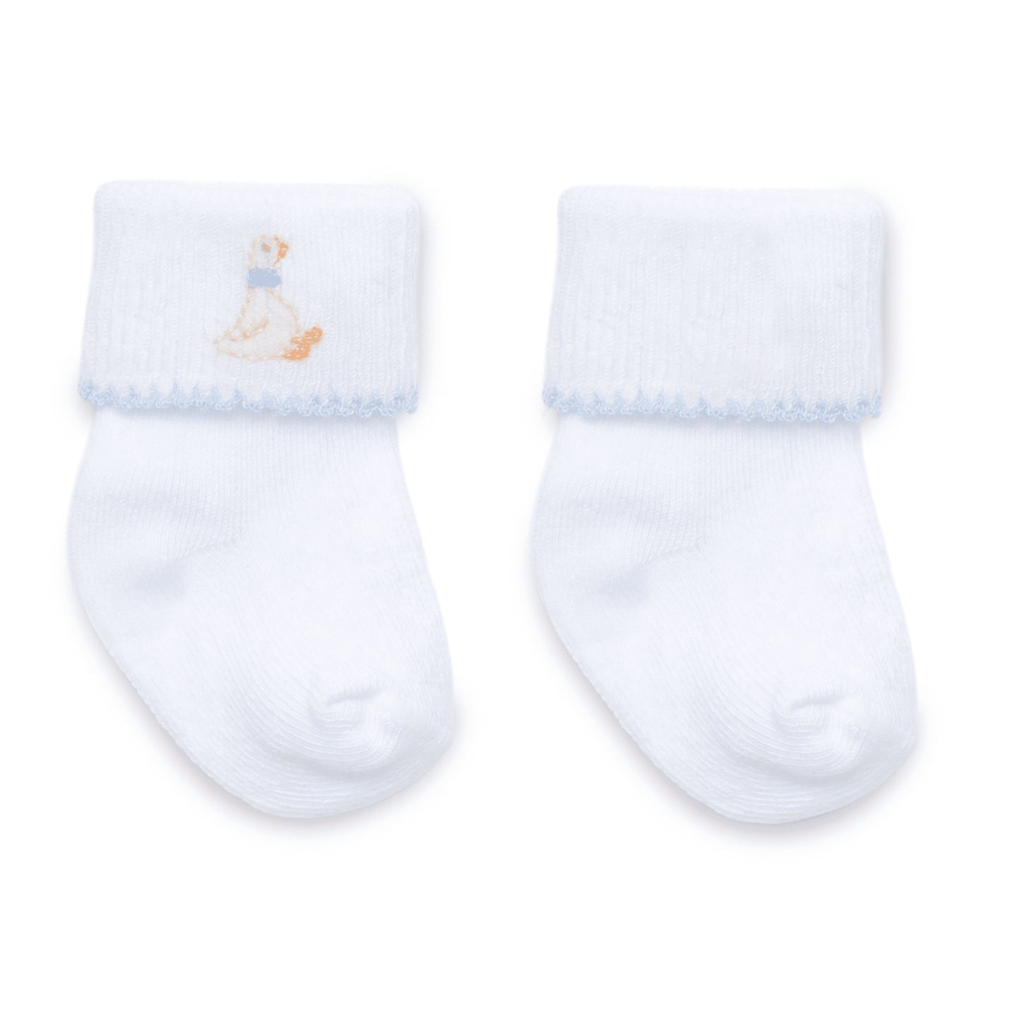 Silly Goose Socks - Light Blue - Magnolia BabySocks