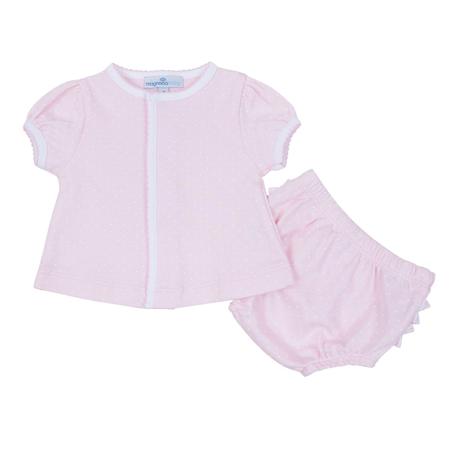 Simply Sweet Diaper Cover Set - Pink - Magnolia BabyDiaper Cover