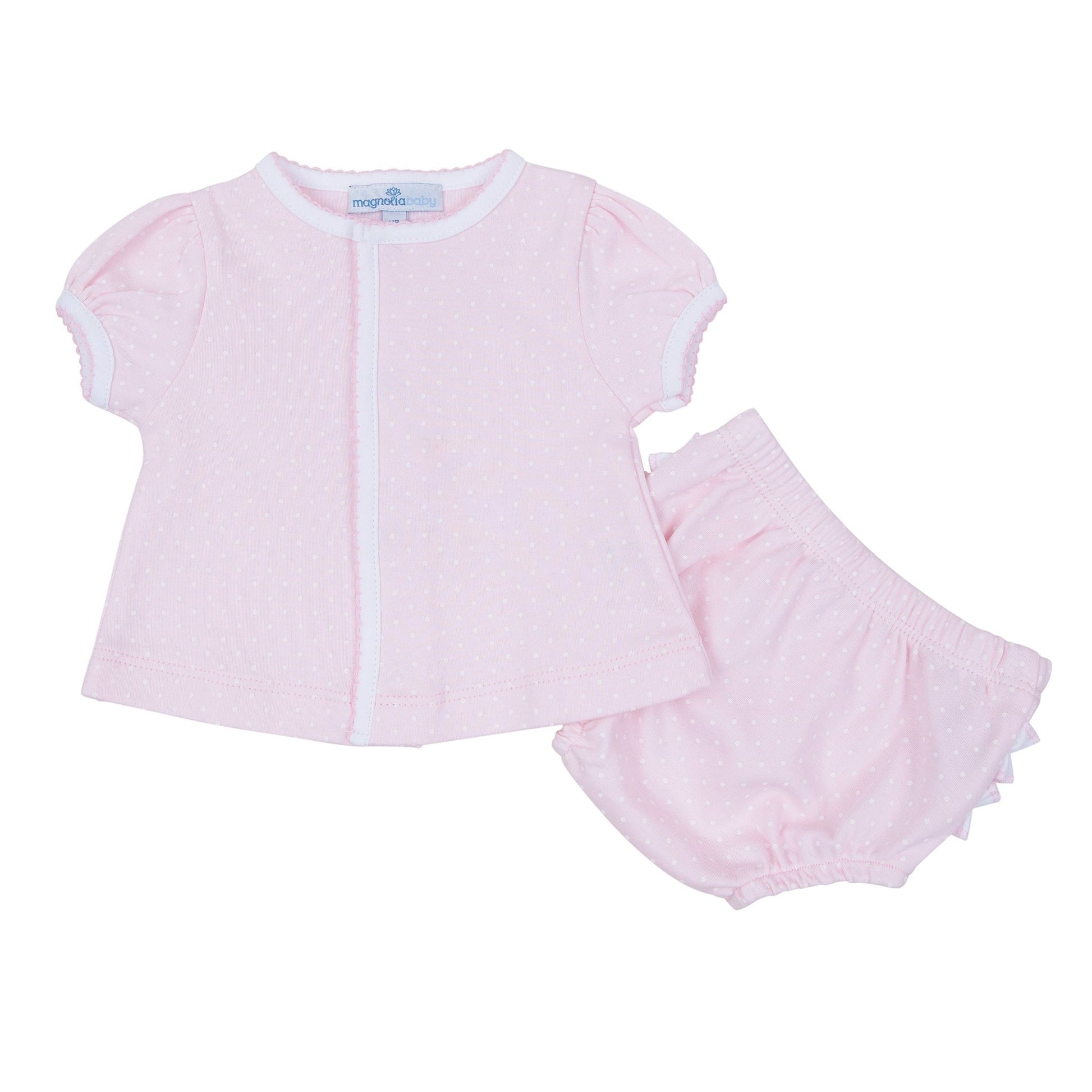 Simply Sweet Diaper Cover Set - Pink - Magnolia BabyDiaper Cover
