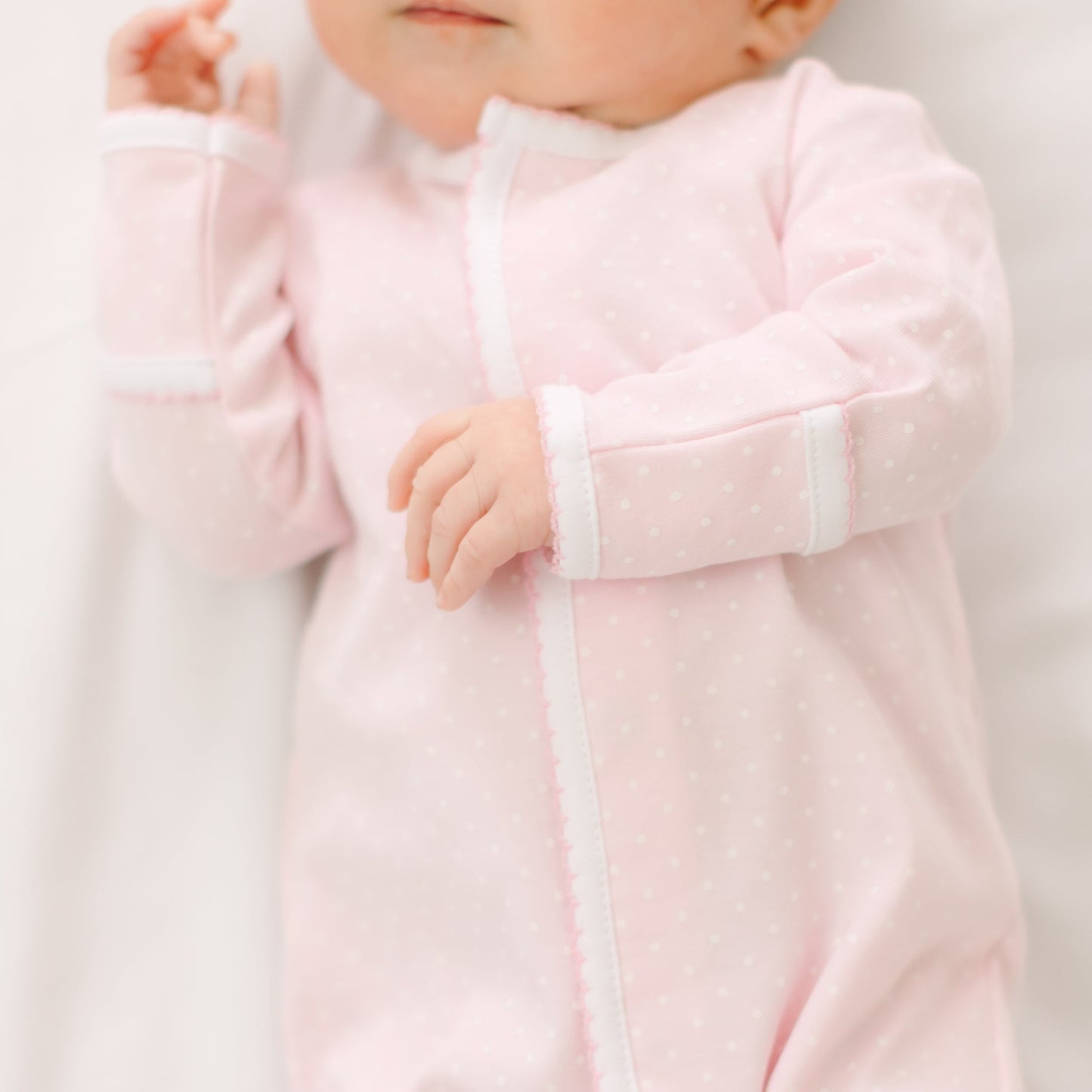 Simply Sweet Footie - Pink - Magnolia BabyFootie