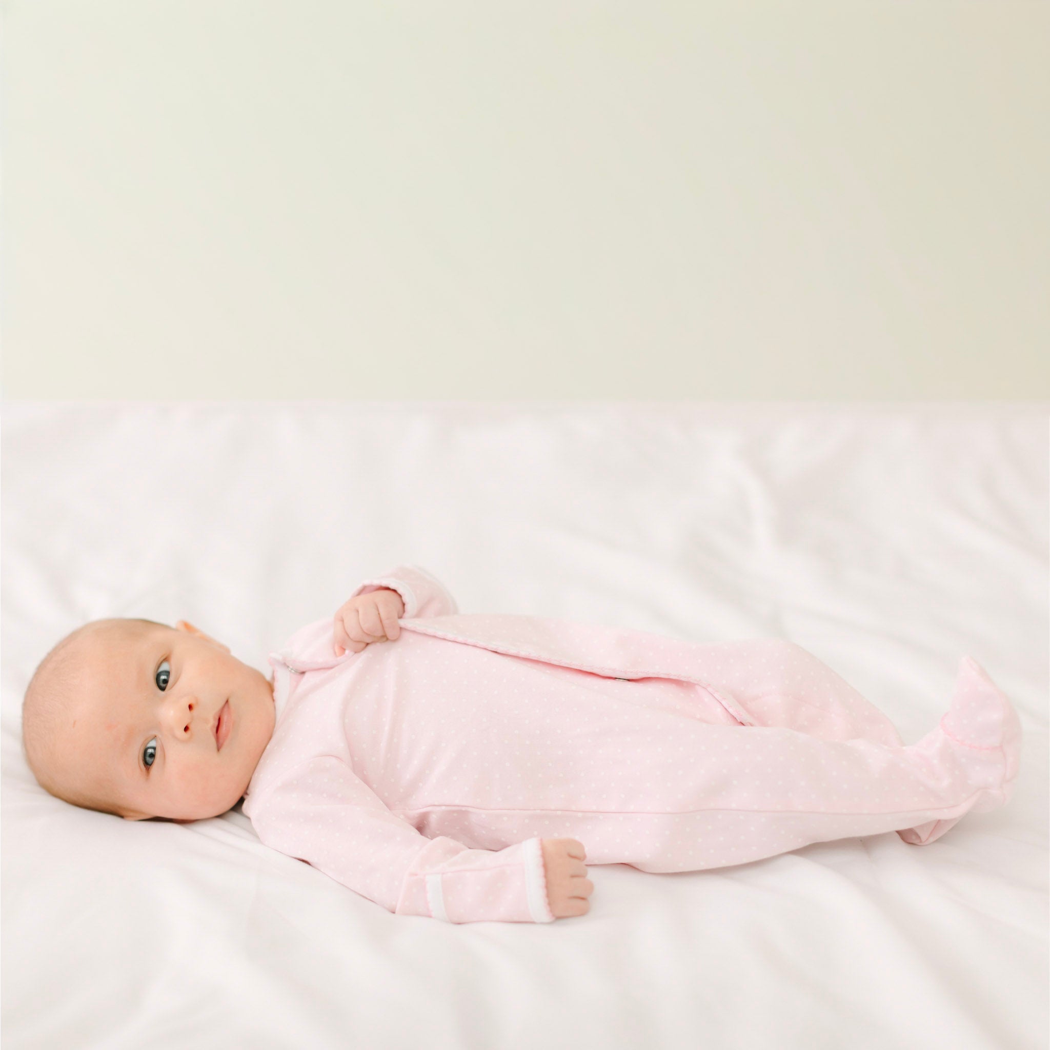 Simply Sweet Footie - Pink - Magnolia BabyFootie