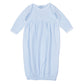 Simply Sweet Gathered Gown - Light Blue - Magnolia BabyGown