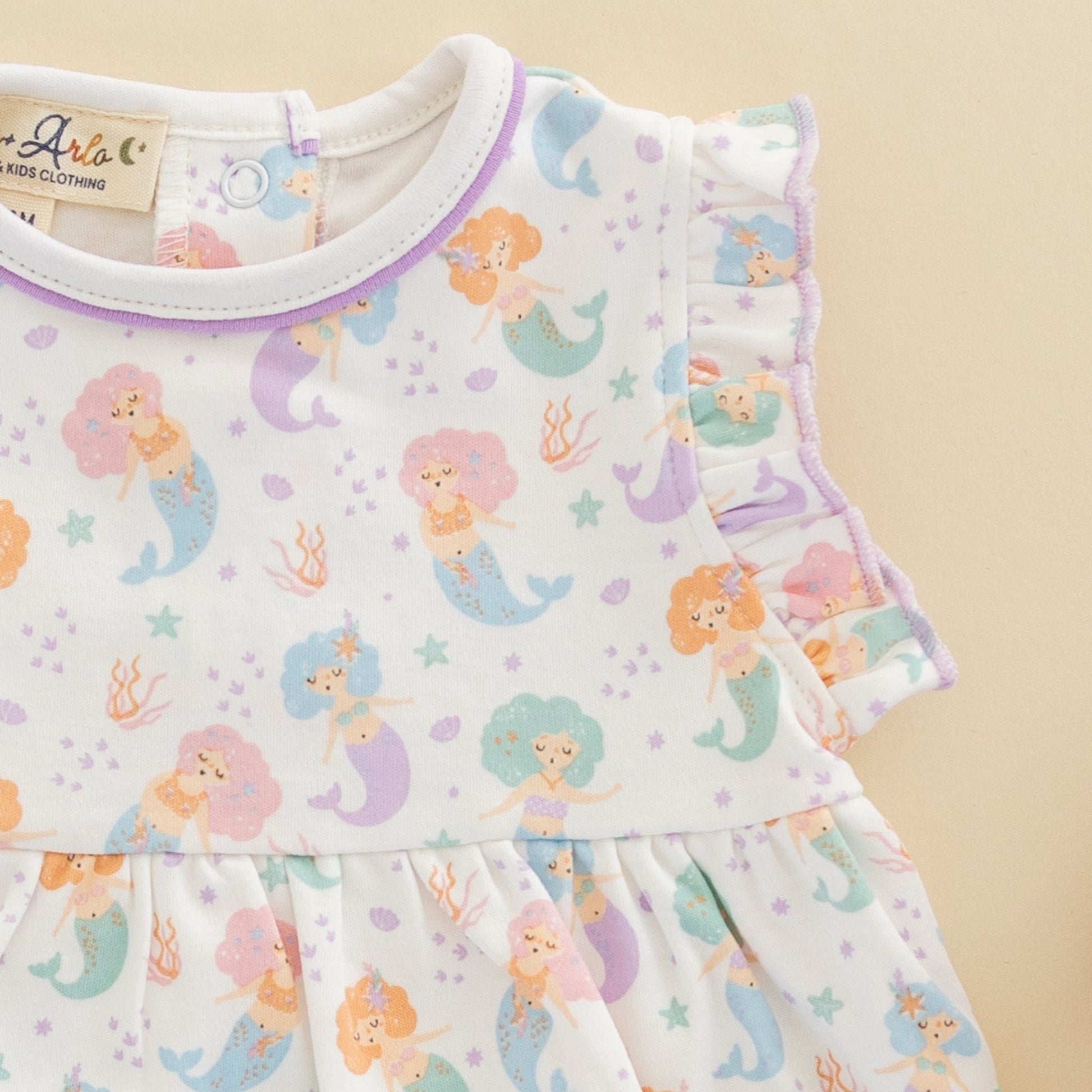 Sirena Ruffle Diaper Cover Set by Luna & Arlo - Magnolia BabyDiaper Cover