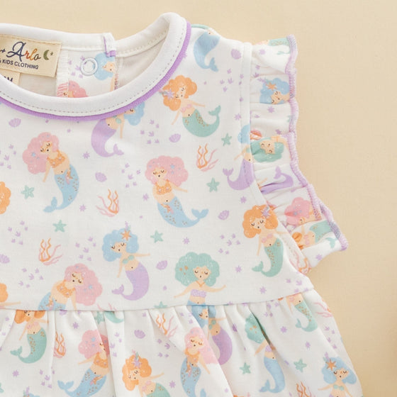 Sirena Ruffle Diaper Cover Set by Luna & Arlo - Magnolia BabyDiaper Cover