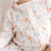 Sirena Ruffle Zip Footie by Luna & Arlo - Magnolia BabyFootie