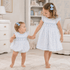 Sisters Matching Outfits - Smocked Dress + Bubble Set - Eloise&