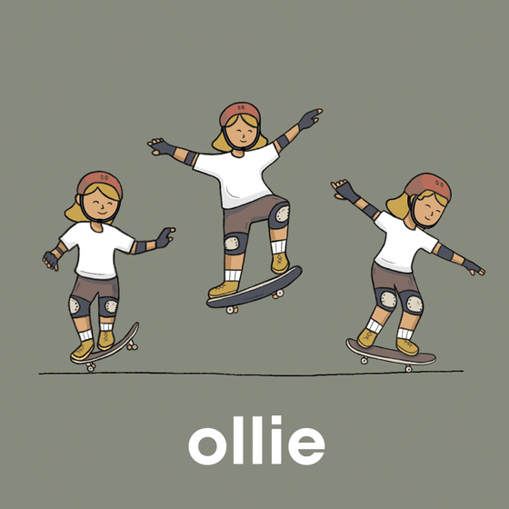 Skater Baby Book - Magnolia BabyBook