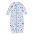 Ski Buddies Converter - Light Blue - Magnolia BabyConverter Gown