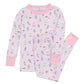 Ski Buddies Long Pajamas - Pink - Magnolia BabyLong Pajamas