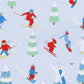 Ski Buddies Zip Footie - Light Blue - Magnolia BabyFootie