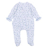 Skylar's Classics Print Zip Footie - Magnolia BabyFootie