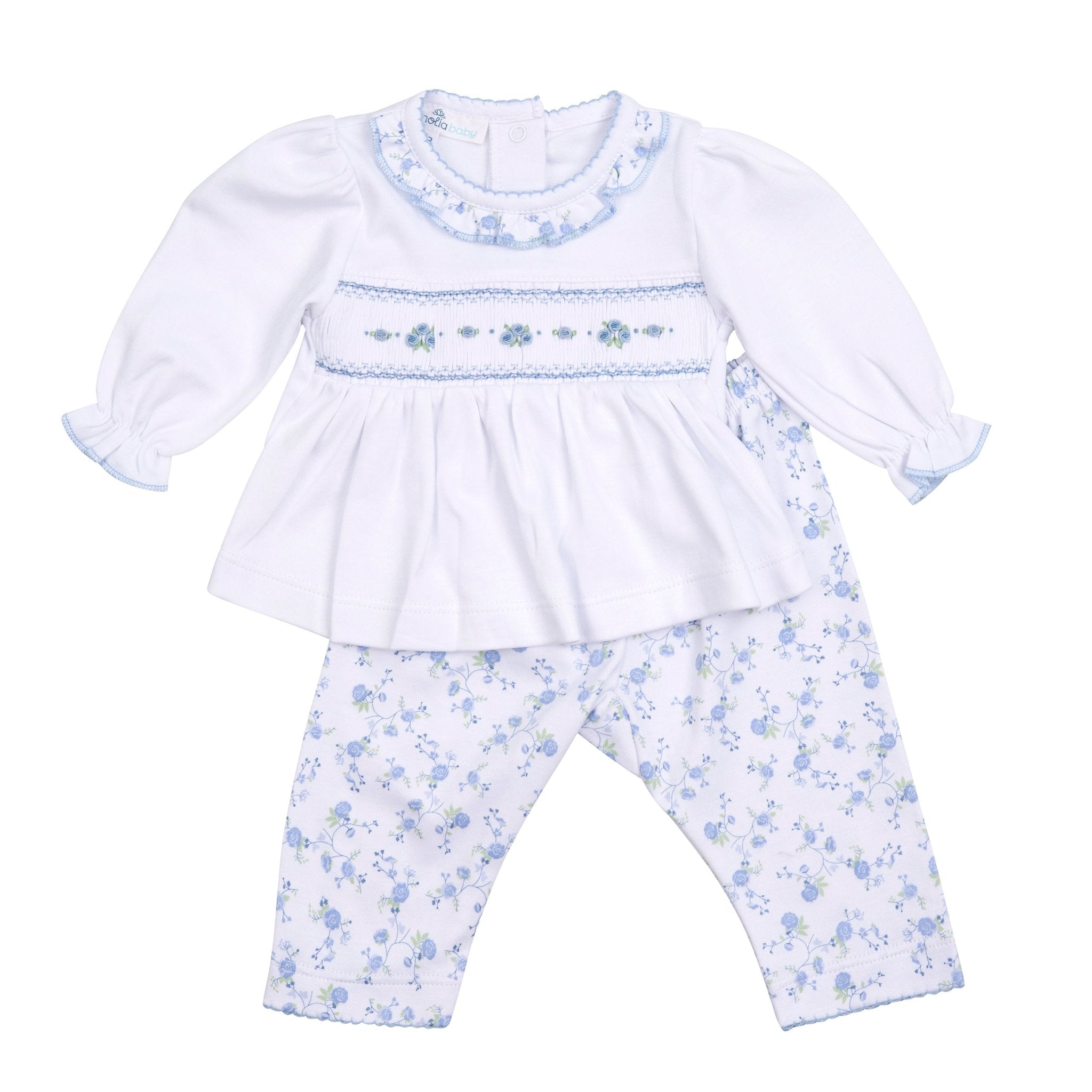Skylar's Classics Smocked 2pc Pant Set - Magnolia Baby2pc Pant Set