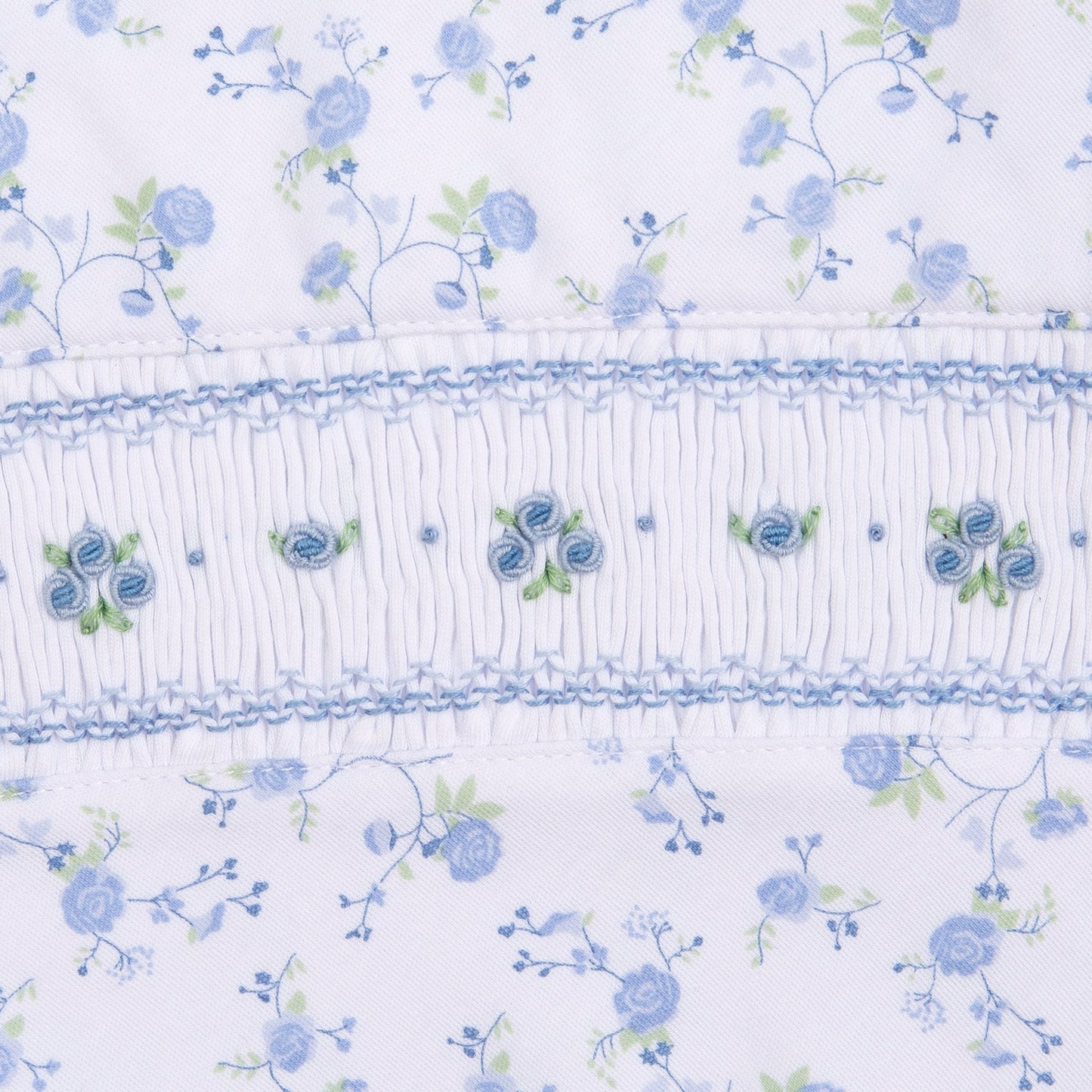 Skylar's Classics Smocked Footie - Magnolia BabyFootie