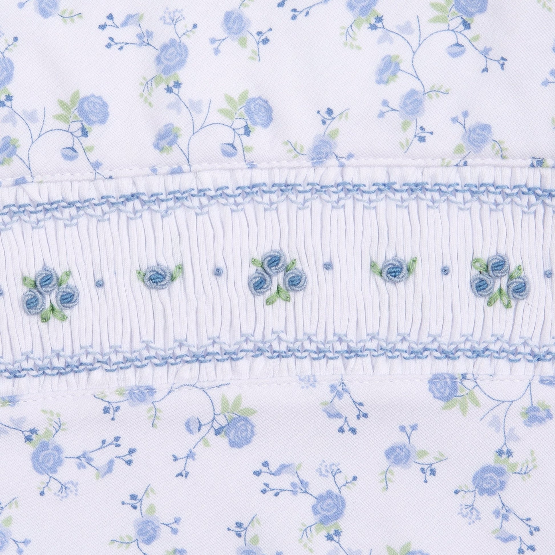 Skylar's Classics Smocked Footie - Magnolia BabyFootie