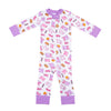 Slumber Party! Zip Pajamas - Magnolia BabyZipper Pajamas