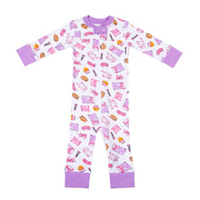  Slumber Party! Zip Pajamas - Magnolia BabyZipper Pajamas